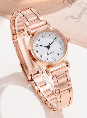 New Women Watches Gold Silver Ladies Bracelet Watch Womens Q