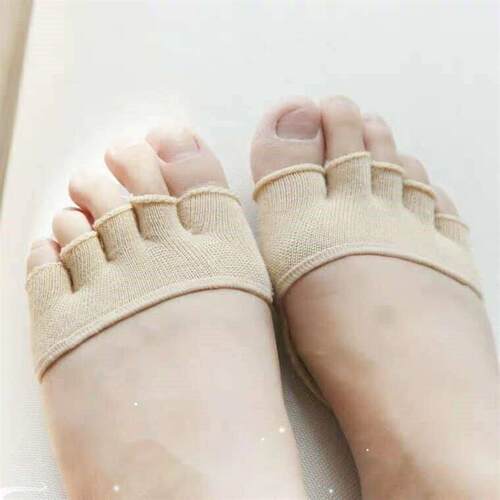 Invisible Forefoot Cushion Foot Pad High Heels Socks Women C