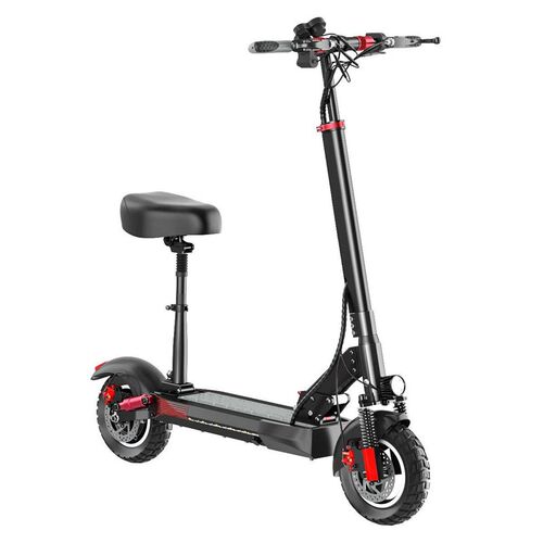 Foldable 800W 48V 10INCH Electric Scooter for Adult, Portabl