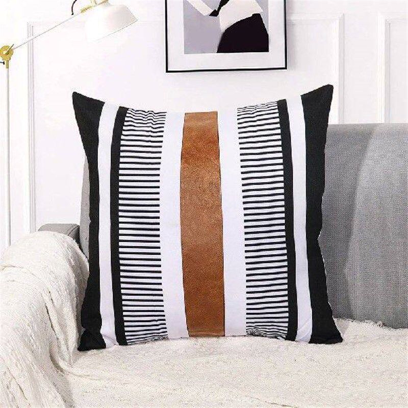 2 Pcs Printed Pillow Cover Sofa Case Decorative Pillows图片
