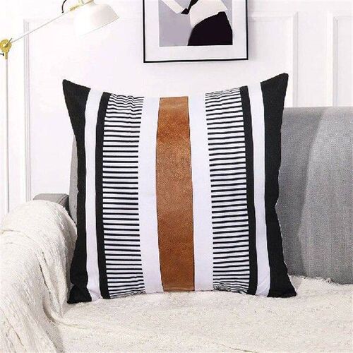 2 Pcs Printed Pillow Cover Sofa Case Decorative Pillows
