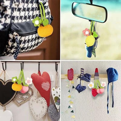 Fenrry Cute Shape Fruit Knitting Crochet Kit for Beginners A