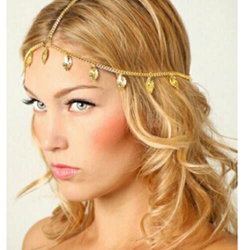 Boho Ethnic Forehead Head Chains Exotic Bride Wedding Acceso