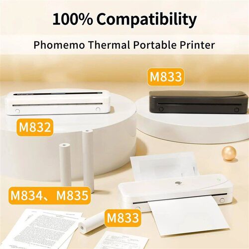 A4 Thermal Paper M08F M832 M834 M835 Printer Quick-dry Conti