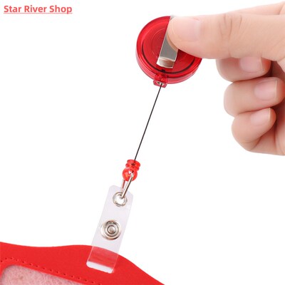 1PC ID Card Holder Badge Case Credit Card Holders PU Card Bu