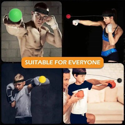 Boxing Magic Ball Reflex Speed Training With Headband Boxing