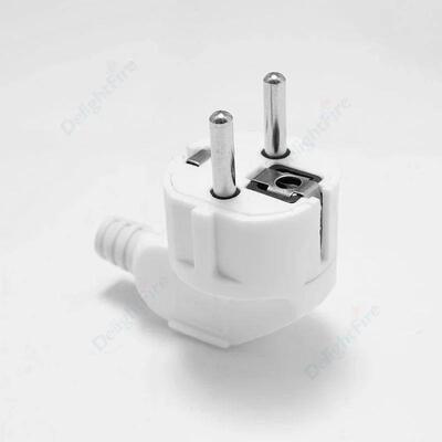 EU Plug Replacement Rewireable Schuko Adapter Electeical Soc
