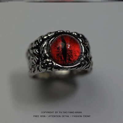mens joint ring snake punk Male domineering finger ring戒指
