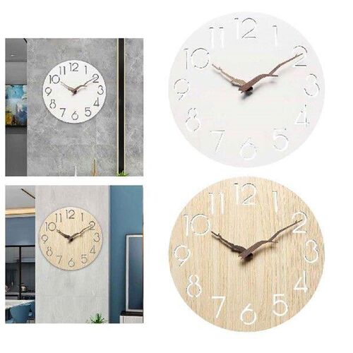Wall C Decorative C Minimalist Silent 30cm Round