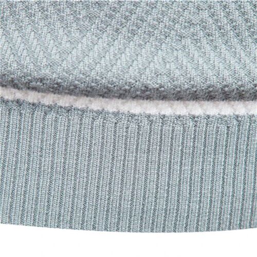 New Autumn Pullover Mens Sweater O-neck Patchwork Long Slee