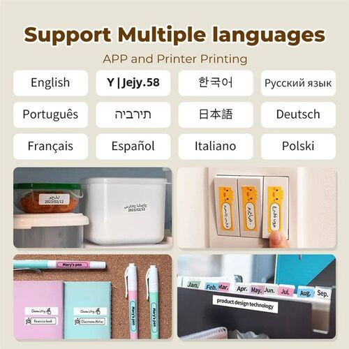 Phomemo Q30 Label Printer  Printer Pocket Thermal Label Make