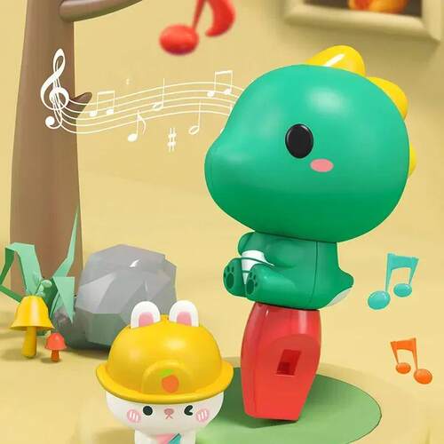 Cute Animal Rabbit Baby Whistle Dinosaur/Dog Whistling for K