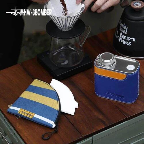 Airtight Coffee Canister for 200g Coffee Beans with Air Valv