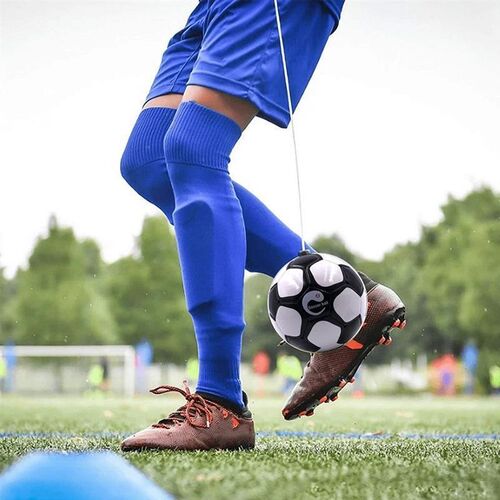 New Football BALL Kick beginner Soccer Ball Practice Belt Tr