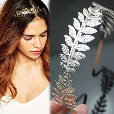 Roman Leaf Branch Dainty Hair Crown Tiara Greek Goddess Alic