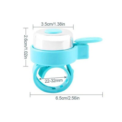 Kids Bike Bell Ring Silicone Scooter Horn Strap Handlebar Ri