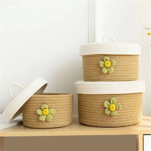 Storage Box with Lid Sundries Container Basket Toy