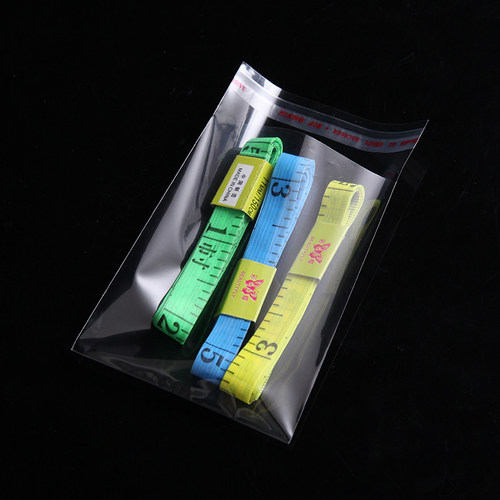 Clear Self Adhesive Cellophane Bag Self Sealing OPP Plastic