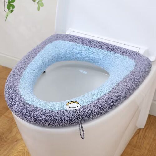 Toilet Seat Cover All Seasons Detachable Washable Toilet Mat