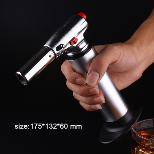 Kitchen Outdoor Baking BBQ Lighter Spray Gun Torch Pipe Gas