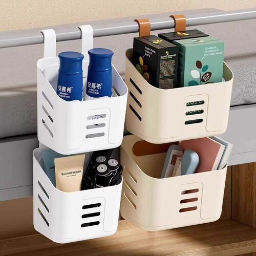 Wholesale plastic hanging storage baskets for kitchen and ba