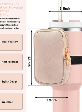 Neoprene Water Bottle Pouch For Stanley Quencher Adventure 4