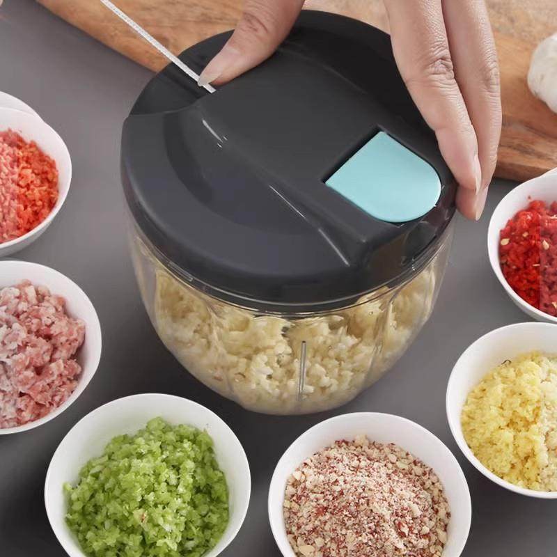 捣蒜泥手动蒜泥器拉大蒜末粉碎器家用姜蒜蓉切搅碎机打绞马小