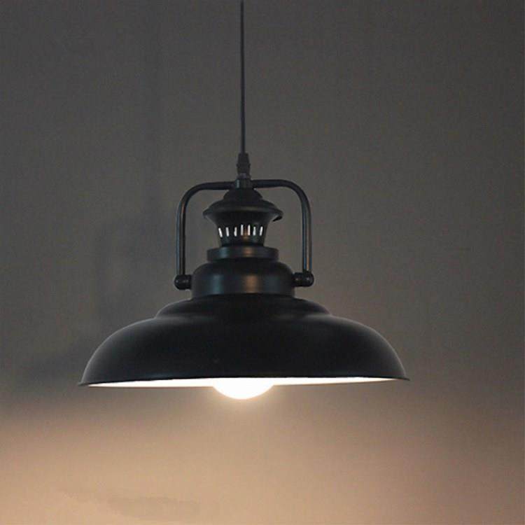 工业风复古铁艺loft吊灯酒吧台创意咖啡馆网咖铁艺锅盖吊灯,家装灯饰光源,智能吊灯,淘宝优惠券,粉丝福利购,淘宝优惠卷