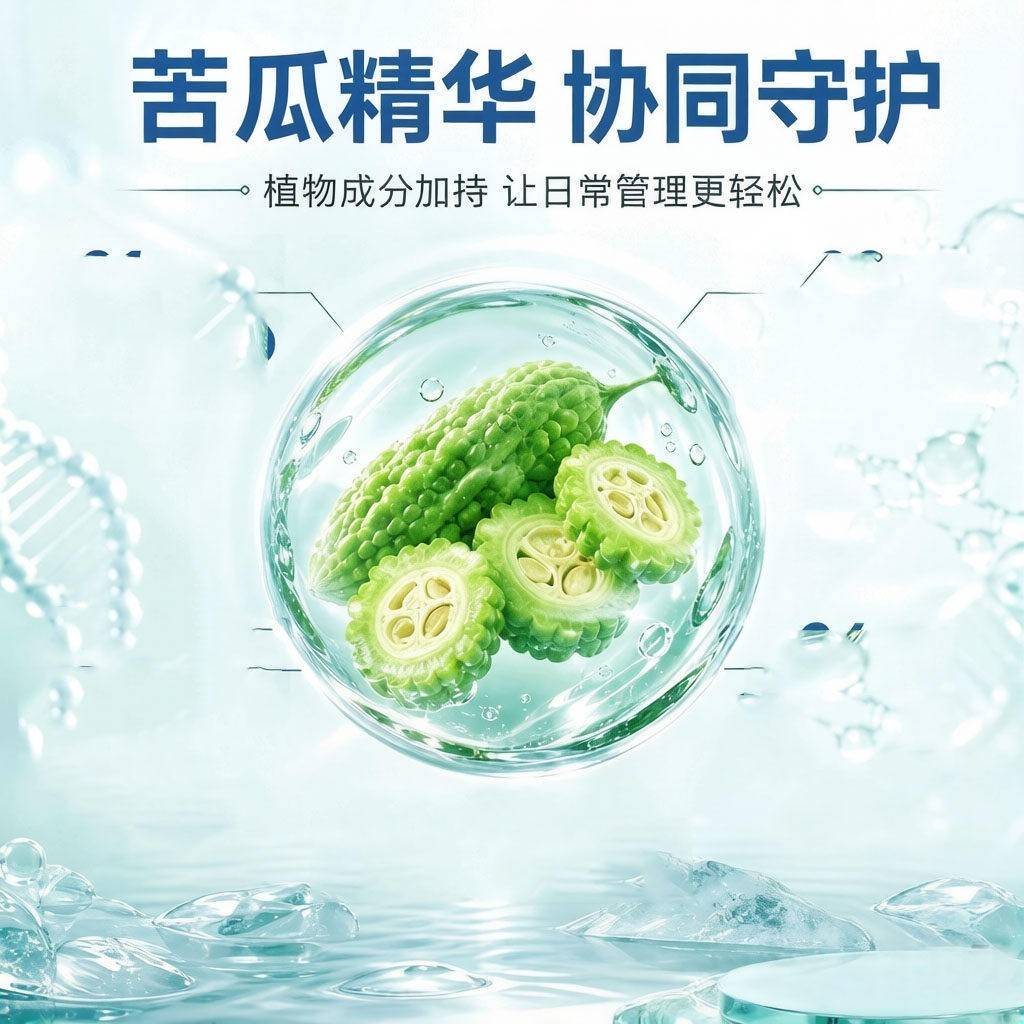 龙苓苦平瓜素芝胶囊瓜苦提取辅助MMA中老年平衡皿呵护糖稳压值健