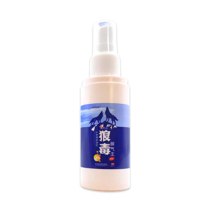 VUYAPENXIA狼毒l脚气王喷剂60痒m缓解脚气足部瘙皮不脱适抑菌喷剂