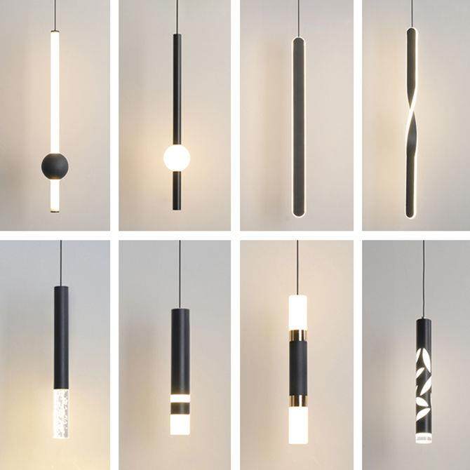 北欧卧室床头吊灯简约个性极简吧台长条灯创意餐厅奶茶店装饰吊灯,家装灯饰光源,智能吊灯,淘宝优惠券,粉丝福利购,淘宝优惠卷