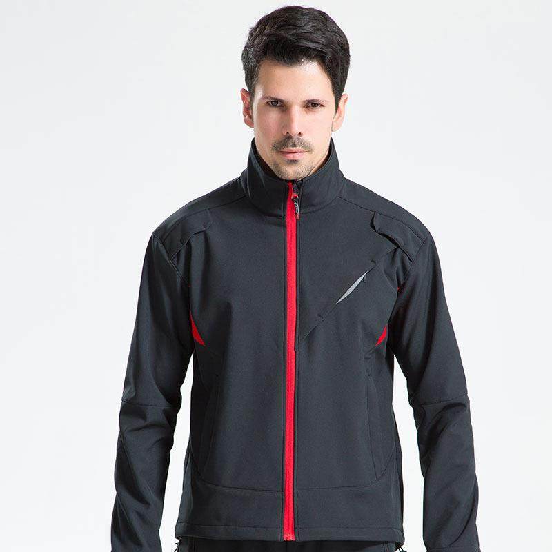 骑行服套装男女长袖秋冬季抓绒加厚山地车骑行裤长裤上衣运动服