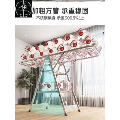 clothes hanger laundry rack foldable clothes drying rack衣架