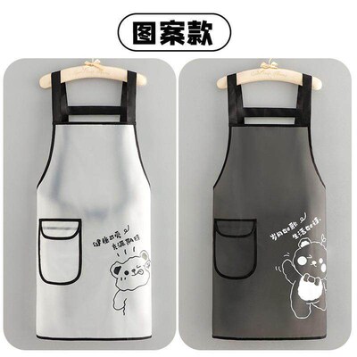 TPU Apron, Waterproof and Oil-Resistant, Transparent, Suspen