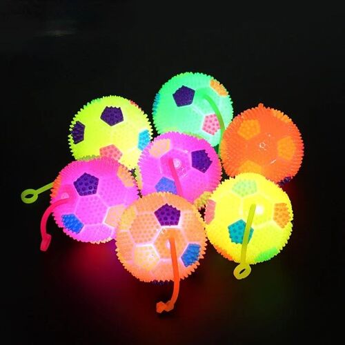 Dog Squeaky Toys Colorful Soft Rubber Luminous Pet Puppy Dog