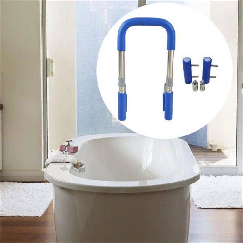 Bathtub Grab Bar Anti Slip Bath Tub Handle for Disabled - 实物图