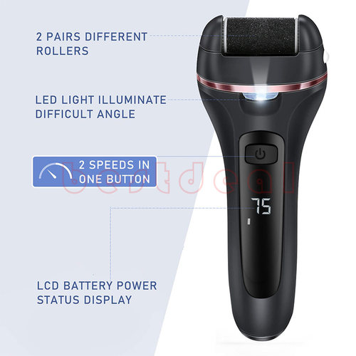 Waterproof electric foot sharpener feet exfoliating machine