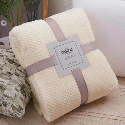 Baby Blanket Soft Fleece Infant Thick Quilt Bedding Swaddle