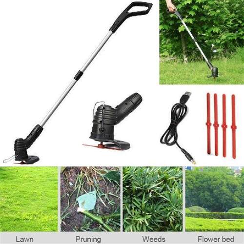 Electric Wireless Lawn Mower Grass Cutter Machine Length