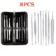 Spot Comedone Acne 7pc Tool Pimple Extractor Kit Blackhead