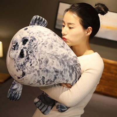 Fat Plush Foca Gorda Seal Toy Stuffed Animal Foca Guatona Pe