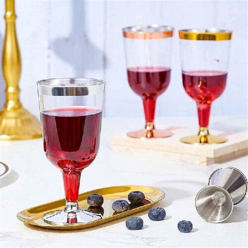 Plastic Champagne Flutes Wine Glass Goblet Wine Tasting