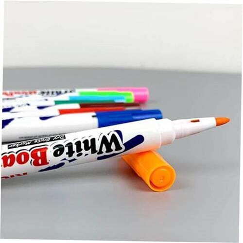 12 Colors Whiteboard Markers Erasable Colorful Marker Pens L