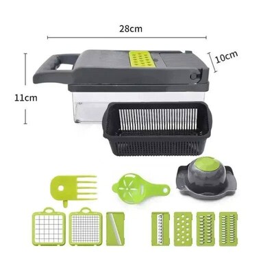 14 in 1 Multifunctional Vegetable Chopper Food Chopper Grate