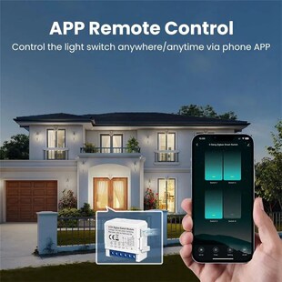 Tuya WiFi 1/2/3/4 Gang Mini Smart Switch DIY Light Switches