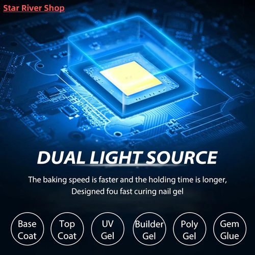 SUN X11 MAX LED UV Lamp Nail 66LEDs Gel Polish Curing Lamp W