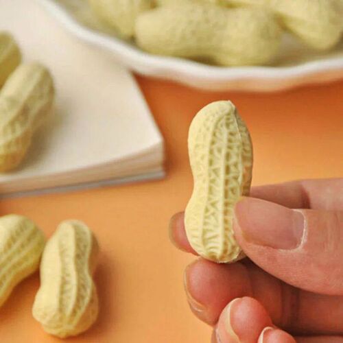 1 Piece Cute Kawaii Peanut Eraser Rubber Korean Groundnut St