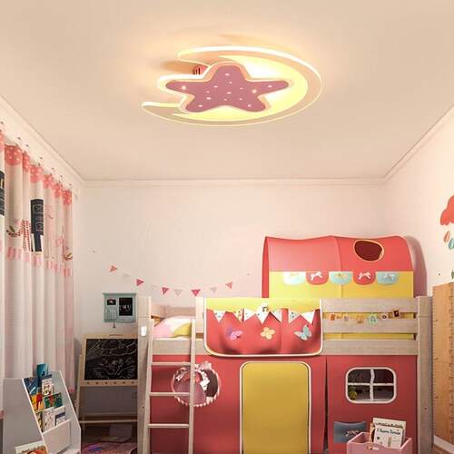 Modern Ceiling Lamp LED Star and Moon Ceiling Lights toon Ch