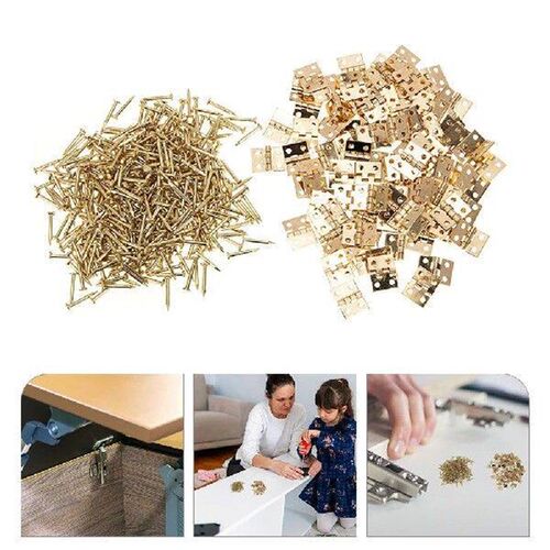 DIY Accessories 2 Points Mini Hinge Cabinet Hinges Small