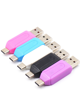 NEW Micro USB & USB 2 in 1 OTG Card Reader High-speed
